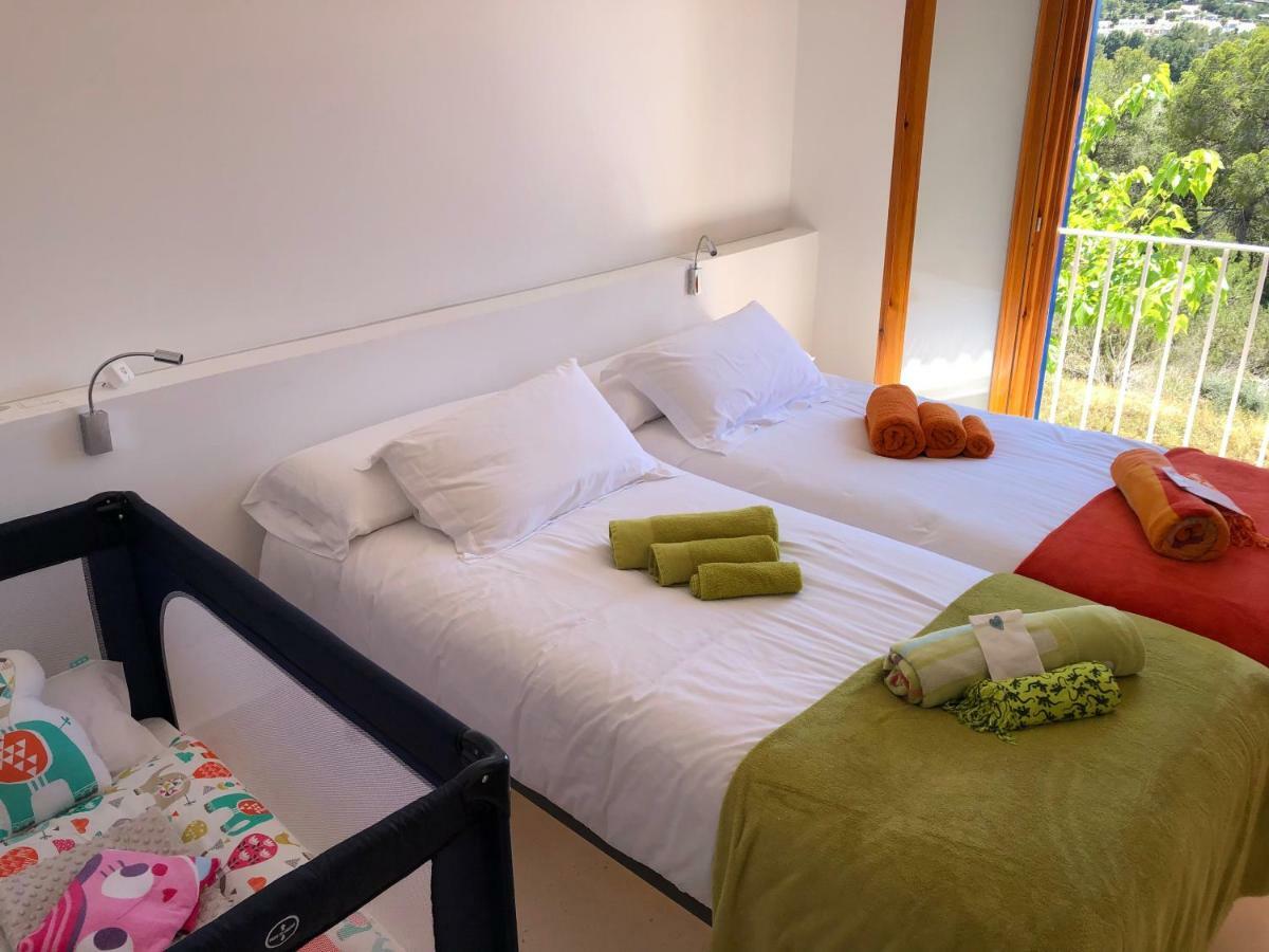 Es Queixal - Can Canet Con Piscina Exterior Climatizada Cala Vadella  Zewnętrze zdjęcie